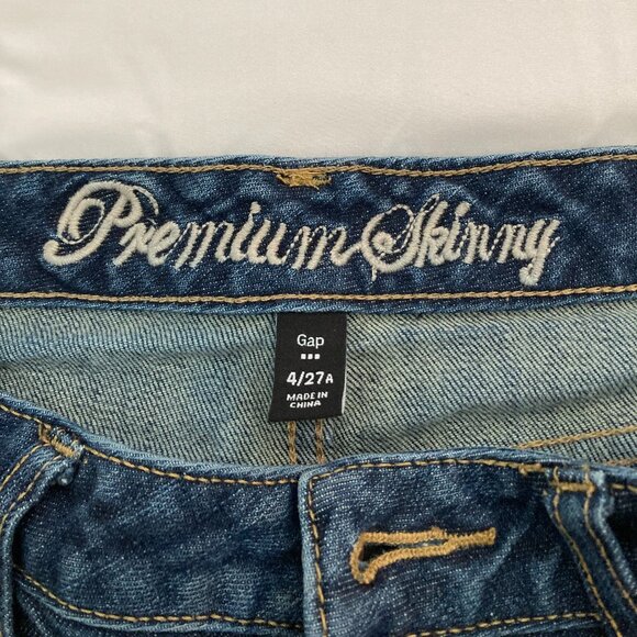 Gap Premium Skinny Jeans  - size 4/27 ankle - Picture 5 of 6